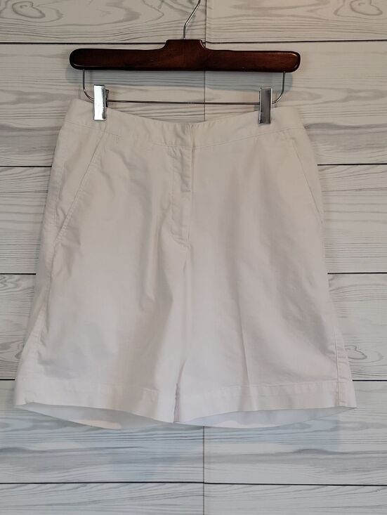 Nike Pants - Nike Golf Classic White Shorts Dri-Fit Cotton Blend Womens Size M